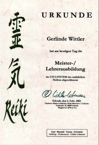 Reiki-Anwendung